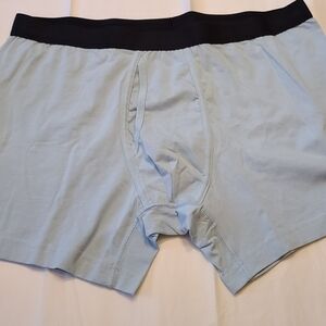 New Men's Original Use Blue Boxer Briefs, XL